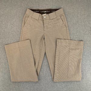 Lee Women's Tan Checkered Pants